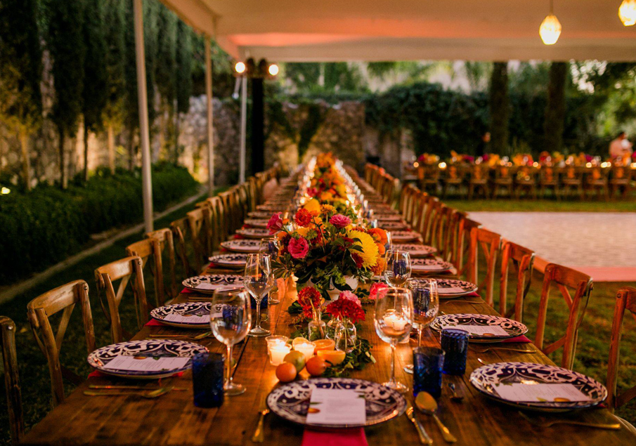 Posicionamiento en "decoración floral" de "centros de mesa" para "bodas destino en San Miguel de Allende"